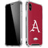 University of Arkansas-Fayetteville A Red iPhone XS Max Clear Case